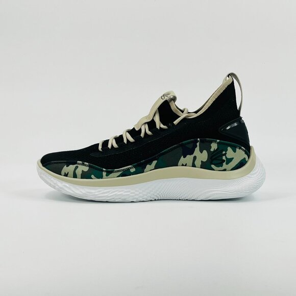 Under Armour Curry Flow 8 'Black Camo' 3024474-008 Unreleased Basketball size 11 - Picture 4 of 7